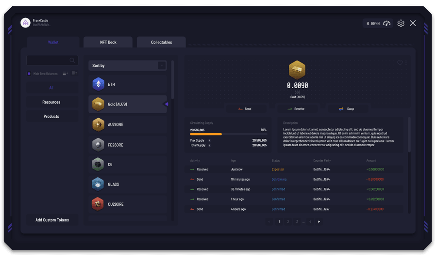 Wallet onboarding